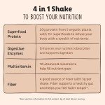 Organic Chocolate Keto Protein Powder - Low Carb Plant Based