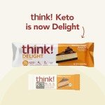 think! Keto Protein Bars, Low Carb Snack, Gluten Free
