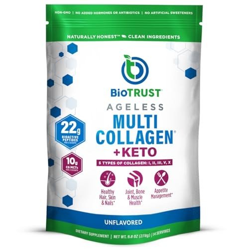 BioTrust Multi Collagen Protein and Keto MCT Oil