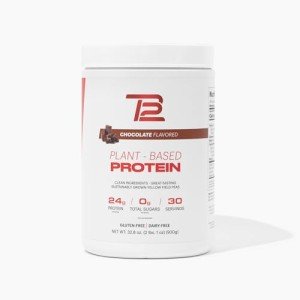 TB12 Plant-Based Protein Powder: Vegan, Low Carb, Chocolate