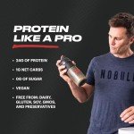 TB12 Plant-Based Protein Powder: Vegan, Low Carb, Chocolate