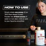 TB12 Plant-Based Protein Powder: Vegan, Low Carb, Chocolate