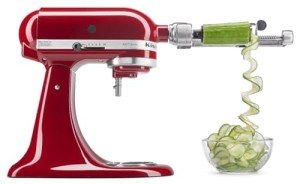 KitchenAid Spiralizer Attachment - Peel, Core, Slice, Silver