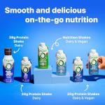 Orgain Chocolate Fudge High Protein Shake, Keto-Friendly