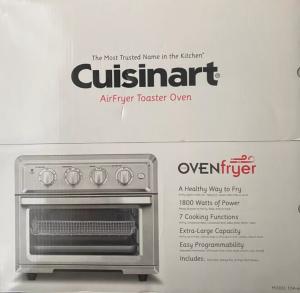 Cuisinart Air Fryer + Convection Toaster Oven, 8-in-1