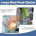 Magiccos 14-Cup French-Fry-Cutter Food Processor for Keto!