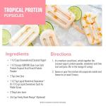 Keto-friendly Isopure Protein Powder, Tropical Punch Flavor
