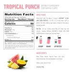 Keto-friendly Isopure Protein Powder, Tropical Punch Flavor