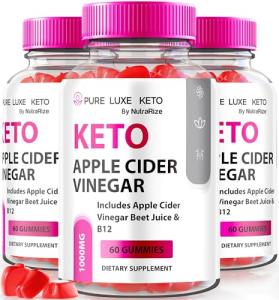 Pure Keto Luxe ACV Gummies - 180 Count