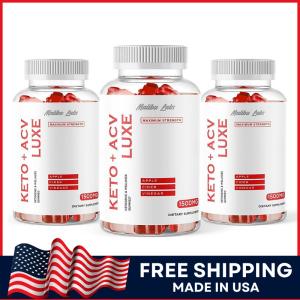 Keto Luxe Apple Cider Vinegar Gummies 1500mg