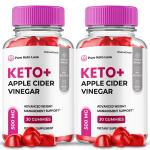 Max Strength Pure Keto Luxe ACV Gummies (2-Pack)