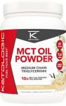Ketologic MCT Oil Powder French Vanilla - 41 Servings