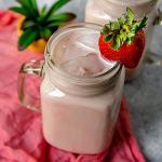 KETOLOGIC Strawberry Keto Meal Shake Powder, 20 Servings