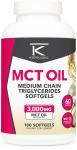 Ketologic MCT Oil Softgels - 180 Count
