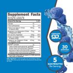 Ketologic Blue Raspberry Keto Electrolyte Powder 30 Servings