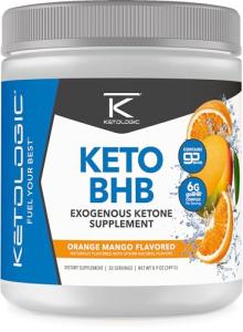Keto BHB Orange Mango Supplement, 8.9 oz