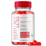 Keto Luxe ACV Gummies for Fat Burning, 60ct