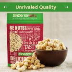 Sincerely Nuts Unsalted Whole Cashews - Keto Snack