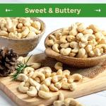 Sincerely Nuts Unsalted Whole Cashews - Keto Snack