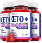 Deluxe Vegan Keto ACV Gummies - 3 Pack