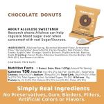 Delicious Keto Dark Chocolate Vegan Donuts (8 Pack)