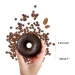 Delicious Keto Dark Chocolate Vegan Donuts (8 Pack)