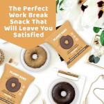 Delicious Keto Dark Chocolate Vegan Donuts (8 Pack)