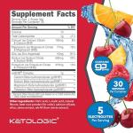 Ketologic Tropical Punch Keto Electrolyte Powder 30 Servings