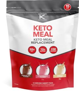 Ketologic Keto Meal Replacement Shake Variety Pack