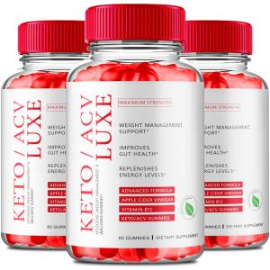 Keto Luxe ACV Gummies for Weight Loss Energy