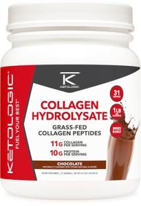 Ketologic Grass Fed Collagen - Chocolate Flavor