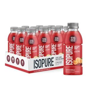 Isopure Zero Carb Whey Protein Isolate, Alpine Punch