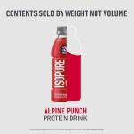 Isopure Zero Carb Whey Protein Isolate, Alpine Punch