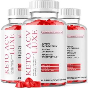 Luxe Keto Apple Cider Vinegar Gummies - 3 Pack
