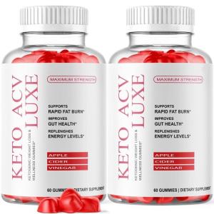 Luxe Keto Apple Cider Vinegar Gummies - 2 Pack