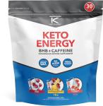 Ketologic KetoEnergy BHB + Caffeine 30 Stick Packs