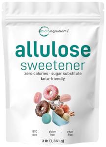 Keto-Friendly Allulose Sweetener, Zero Calorie, Plant-Based, No Aftertaste