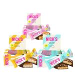 Nick's Sampler Pack Swedish Style Protein Bars, Keto Snack
