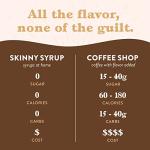 Skinny Syrups Vanilla Coffee Mix for Keto Diets
