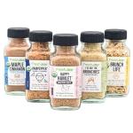 FreshJax Keto Breakfast Seasoning Gift Set | Pack of 5 Organic Spices and Seasonings