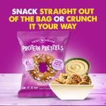 High Protein Pretzel Crisps - Vegan, Keto-Friendly Snacks