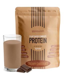 Keto-friendly Chocolate Vegan Protein Shake, Gluten-Free, Essential Nutrients