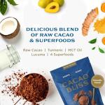 Organic Cacao Powder with Cinnamon, Turmeric, MCT Oil