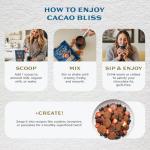 Organic Cacao Powder with Cinnamon, Turmeric, MCT Oil