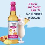 Pineapple Upside Down Cake Flavored Zero Calorie Coffee Syrup