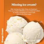 Keto Chow Orange Cream Meal Replacement Shake