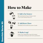 Keto Chow Essentials Kit - Protein-Rich Meal Replacement Shake