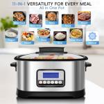 6.5Qt 11-in-1 Multi Cooker for Keto Diets