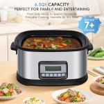 6.5Qt 11-in-1 Multi Cooker for Keto Diets