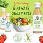 G Hughes Sugar Free Italian Dressing - Keto-Friendly Salad Dressing